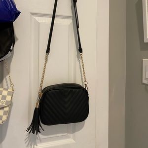 Black Leather Purse!!